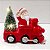 Enfeite Decorativo de Cerâmica Papai Noel no Trem com Pinheiro e Led - Coleção Luz de Natal - Ref 1204853 Cromus Natal - Imagem 1