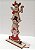 Enfeite Decorativo de Madeira Rena, Boneco de Neve e Noel - Coleção Wood Mood - Ref 1594533 Cromus Natal - Imagem 3