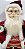Boneco de Natal Papai Noel em Pé Com Botas de Pele Luxo 70cm - Bordo Bege - Ref 72755001 D&A - Imagem 2