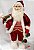 Boneco de Natal Papai Noel em Pé Com Botas de Pele Luxo 70cm - Bordo Bege - Ref 72755001 D&A - Imagem 1