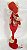 Boneco de Natal Menino em Pé 43cm - Vermelho Bege - Ref 72728001 D&A - Imagem 4