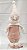 Boneco de Neve em Pé Natal Rosa - 46cm - Ref 72725001 D&A - Imagem 3