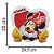 Quadrinhos Decorativos de E.V.A Festa Minnie Vermelha com 4 Unidades - Ref 301062 Piffer - Imagem 2