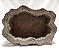 Vaso Decorado de Resina Tronco Marrom 37,5X26,5X14cm - Ref 68917001 D&A - Imagem 3