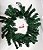 Guirlanda de Natal Verde 40cm com 55 Hastes - Ref 66825001 D&A - Imagem 2
