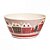 Bowl de Fibra de Bambu Casinhas de Natal - Coleção Casinhas Ref 1594724-LA Cromus Natal - Imagem 1