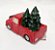 Vela de Natal Formato Caminhonete Vermelha com Pinheiros e Guirlanda 10x7x5cm com 1 Unidade - Velas de Natal - Ref 1750509 Cromus Natal - Imagem 3