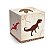Caixa Cubo Festa Mundo dos Dinossauros 6x6x6 Pacote com 8 Unidades - Ref 23011039 - Imagem 1