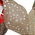 Fita Aramada de Natal Natural Poá Glitter Branco 6,3cm x 9,14cm - Fitas Natalinas - Ref 1641963 Cromus - Imagem 2