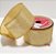 Fita Aramada De Natal Glitter Ouro 6,3cmx914cm - Fitas Natalinas - Ref 1206631 Cromus - Imagem 1