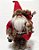 Boneco Papai Noel em Pé Segurando Coração e Lampião 30cm - Ref 73598001 D&A - Imagem 1