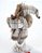 Boneco Papai Noel em Pé Roupa Bege Marrom Segurando Lanterna e Saco de Presente 30cm - Ref 73709001 D&A - Imagem 4