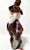 Boneco Papai Noel Cowboy em Pé 37,5cm - Ref 74325001 D&A - Imagem 3