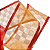 Fita de Natal Aramada Voal Quadriculada Cobre 6,3cmx9,14cm - Fitas Natalinas - Ref 1418060 Cromus Natal - Imagem 2