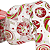 Fita de Natal Aramada Voal Branco com Bengalas Coloridas 6,3xcmx9,14cm - Fitas Natalinas - Ref 1317489 Cromus Natal - Imagem 2
