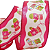 Fita de Natal Aramada Decorada Pink com Meias e Luvas 6,3cmx9,14cm - Fitas Natalinas - Ref 1414052 Cromus Natal - Imagem 2
