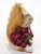 Esquilo Decorativo de Palha Sentado com Camisa Xadrez e Folhas na Mão - Coleção Seattle - Ref 1208724 Cromus Natal - Imagem 3
