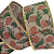 Fita de Natal Aramada Juta com Estampa de Pinhas e Borda Dourada 6,3x9x14cm - Fitas Natalinas - Ref 1014360 Cromus Natal - Imagem 4