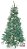 Árvore de Natal Verde Galho Duplo 1200 Hastes 240cm Pé de Ferro - Pinheiros de Natal - Ref 73365001 D&A Natal - Imagem 1
