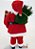 Boneco Papai Noel Tradicional em Pé Segurando Saco de Presentes 60cm - Ref 1017117 Cromus Natal - Imagem 3