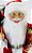 Boneco Papai Noel Tradicional em Pé Segurando Saco de Presentes 40cm - Ref 1017118 Cromus Natal - Imagem 2
