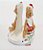 Porta Guardanapo de Cerâmica Urso com Tambor - Coleção Magic Forest - Mesa Posta Natal - Ref 1710363 Cromus Natal - Imagem 2