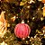 Bola de Natal Pink com Glitter e Paete 10cm - Jogo com 6 Unidades - Bolas Natalinas - Ref 1314165 Cromus Natal - Imagem 2
