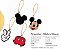 Kit Pingentes Decorativos Festa Mickey Mouse com 4 Unidades - Ref MK1701 Grintoy - Imagem 1