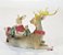 Enfeite Decorativo de Resina Rena Deitada com Animais - Ref 1017684 Cromus Natal - Imagem 3