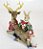 Enfeite Decorativo de Resina Rena Deitada com Animais - Ref 1017684 Cromus Natal - Imagem 4