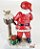 Enfeite Decorativo de Resina Papai Noel com Caixa de Correio - Ref 1017686 Cromus Natal - Imagem 3