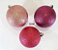 Bola de Natal Glitter Sortida Malva, Rose e Pink 8cm Jogo com 6 Unidades - Bolas de Natal - Ref 1020154 Cromus Natal - Imagem 2