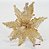 Flor de Natal Poisenttia Nude com Glitter Dourado - Flores Cabo Médio - Ref 104482 Cromus Natal - Imagem 1