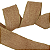 Fita Aramada de Juta Marom com Borda Dourada 63mm x 9,14mts - Fitas Decorativas - Ref 1022071 Cromus - Imagem 8