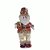 Boneco Papai Noel em Pé com Presente Cobre 47cm - Coleção Caribe - Ref 1412439 Cromus - Imagem 1