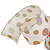 Fita de Natal Aramada Marfim com Bolas Prata e Dourado 6,3x9,14cm - Fitas Natalinas - Ref 1317108 Cromus Natal - Imagem 2
