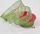 Fita de Natal Aramada Verde Claro 3,8x9,14cm - Fitas Natalinas - Ref 1750357 Cromus Natal - Imagem 1
