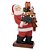 Papai Noel de Resina em Pé Segurando Presentes - Colecionáveis de Resina - Ref 1018089 Cromus Natal - Imagem 1