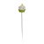 Pick Decorativo de Resina Cupcake Verde Claro Jogo com 6 Unidades - Picks Decorados - Ref 1320538 Cromus - Imagem 1