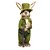 Coelho Crespinho de Palha com Roupa de Musgo Verde Escuro 95cm - Coleção MS&MRS Rabbit - Ref 1827304 - Imagem 1