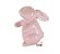 Coelho de Cerâmica Rosa Perolado 7.5x7x5cm - Coleção Perola - Ref 1827413 Páscoa Cromus - Imagem 1