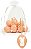 Ovos Para Pendurar Tipo Galinha Laranja e Branco Coelho Pom Pom em Saco de Voal Jogo com 9 Unidades - Coleção Picolé - Ref 1821353 Páscoa Cromus 7898546453809 - Imagem 1