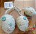 Kit com Três Ovos Para Pendurar Decorados com Juta e Botões P/M/G - Coleção Crocante - Ref 1521691 Páscoa Cromus - Imagem 4