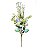 Galho Decorativo com Ovos Folhas e Flores de Páscoa Azul Verde e Amarelo 59x16cm - Coleção Fondant - Ref 1012633 Páscoa Cromus - Imagem 1