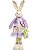 Coelha em Pé com Vestido Florido Lilás 65cm - Coleção Sweet Lilac - Ref 1822479 Páscoa Cromus - Imagem 1
