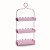 Suporte Para Bolo e Doces 3 Andares Retangular Rosa 55x24x12cm - Coleção Cake - Ref 1521797 Cromus - Imagem 1
