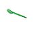 Garfo Plástico Sobremesa Neon Verde com 50 Unidades - Bello - Imagem 1
