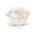 Forminha Para Doces Flora - Off White com 30 Unidades - Ref 28610695 Cromus - Imagem 1