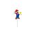 Vela Especial Super Mario Bros em Pé - Festa Super Mario - Ref 29003525 Cromus - Imagem 1