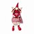 Anjo de Tecido com Vestido Vermelho e Coração na Mão 25x15cm - Coleção Dolls - Ref 1240456 Cromus - Imagem 1